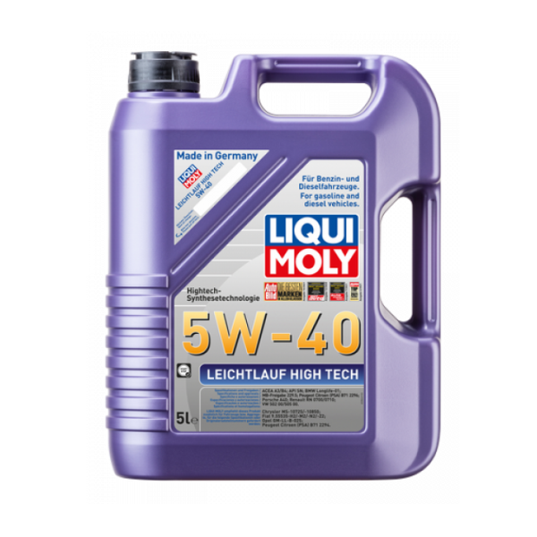 ليكوى مولى زيت هاي تيك 5W_40 (لتر5) نصف تخليقى